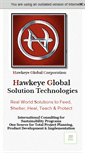 Mobile Screenshot of hawkeyeglobal.com